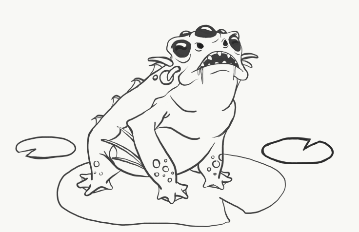 Fantasy frog